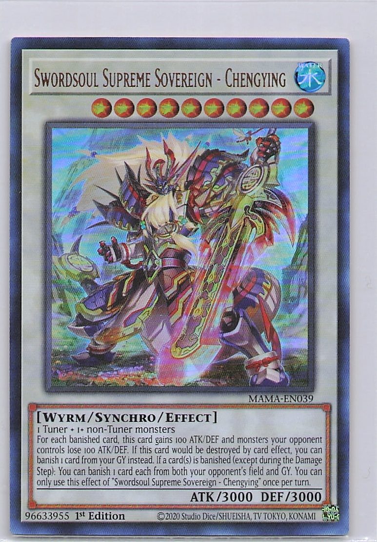 Swordsoul Supreme Sovereign - Chengying