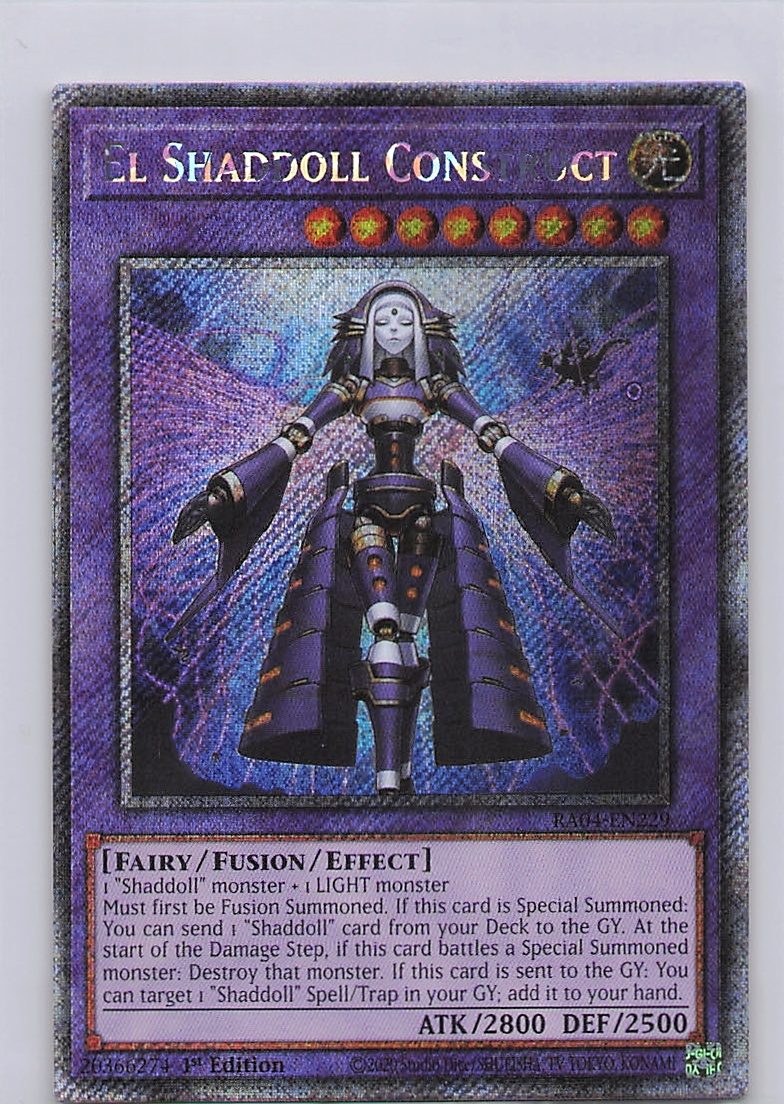 El Shaddoll Construct (Platinum Secret Rare)