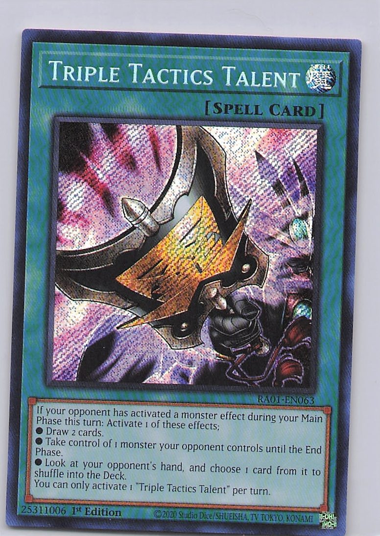 Triple Tactics Talent (Secret Rare)