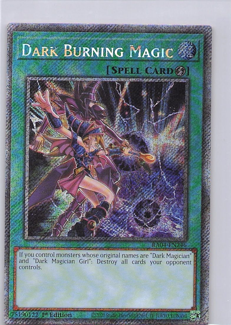 Dark Burning Magic (Platinum Secret Rare)