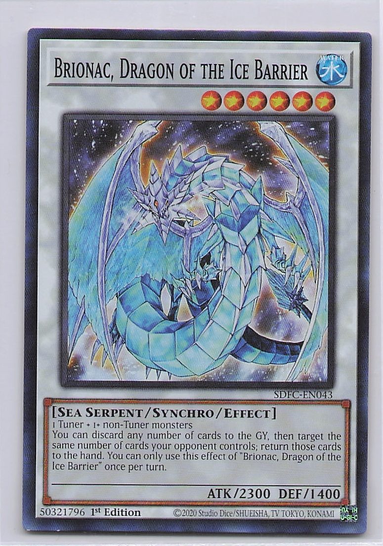 Brionac, Dragon of the Ice Barrier