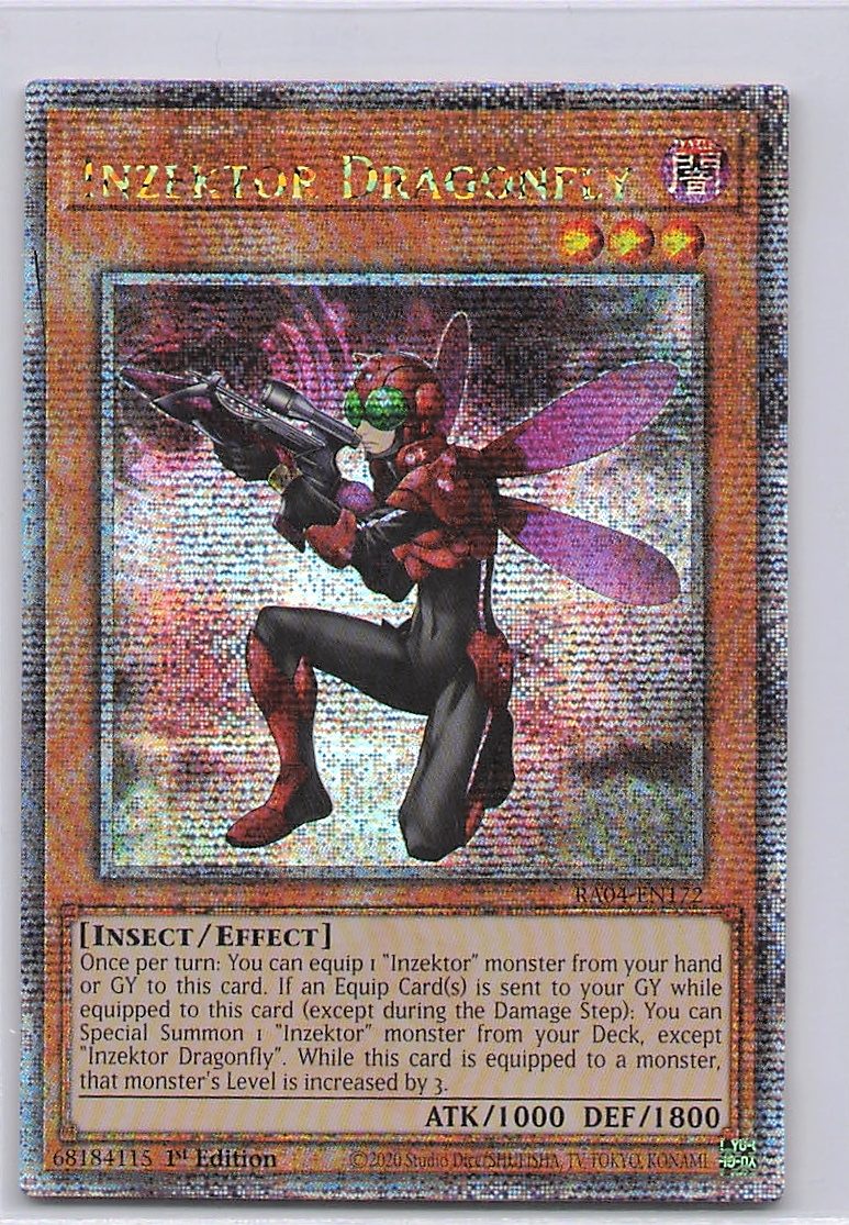 Inzektor Dragonfly (Quarter Century Secret Rare)