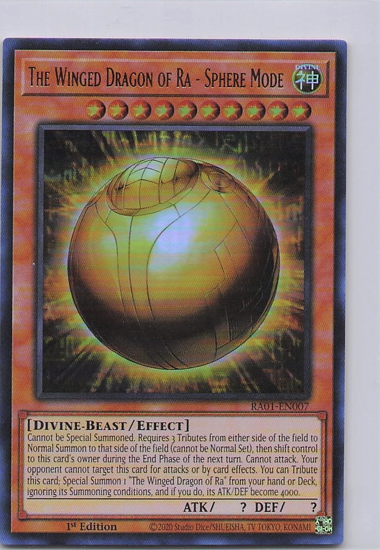 The Winged Dragon of Ra - Sphere Mode