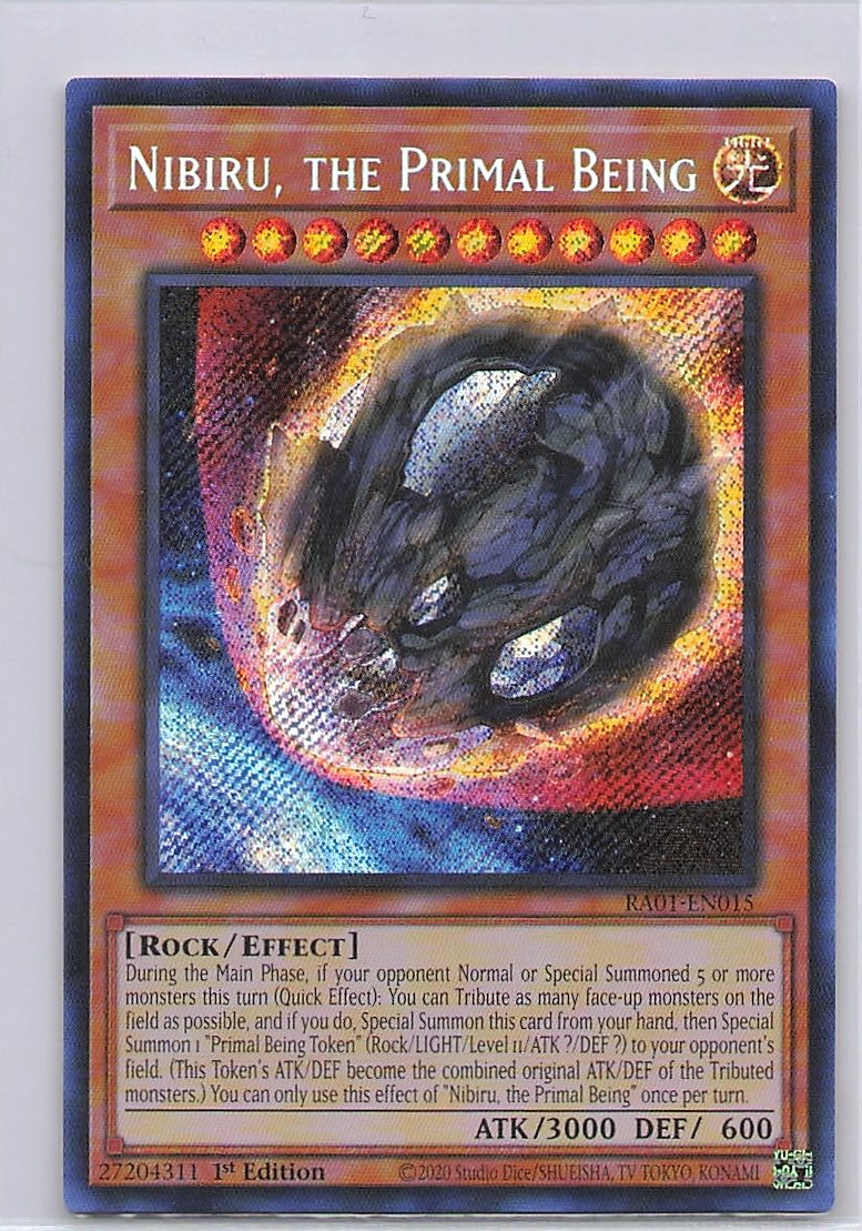 Nibiru, the Primal Being (Secret Rare)