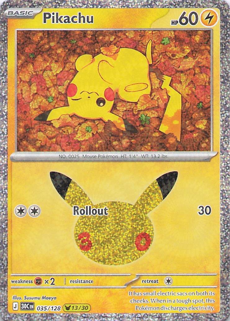 Pikachu - 035/128