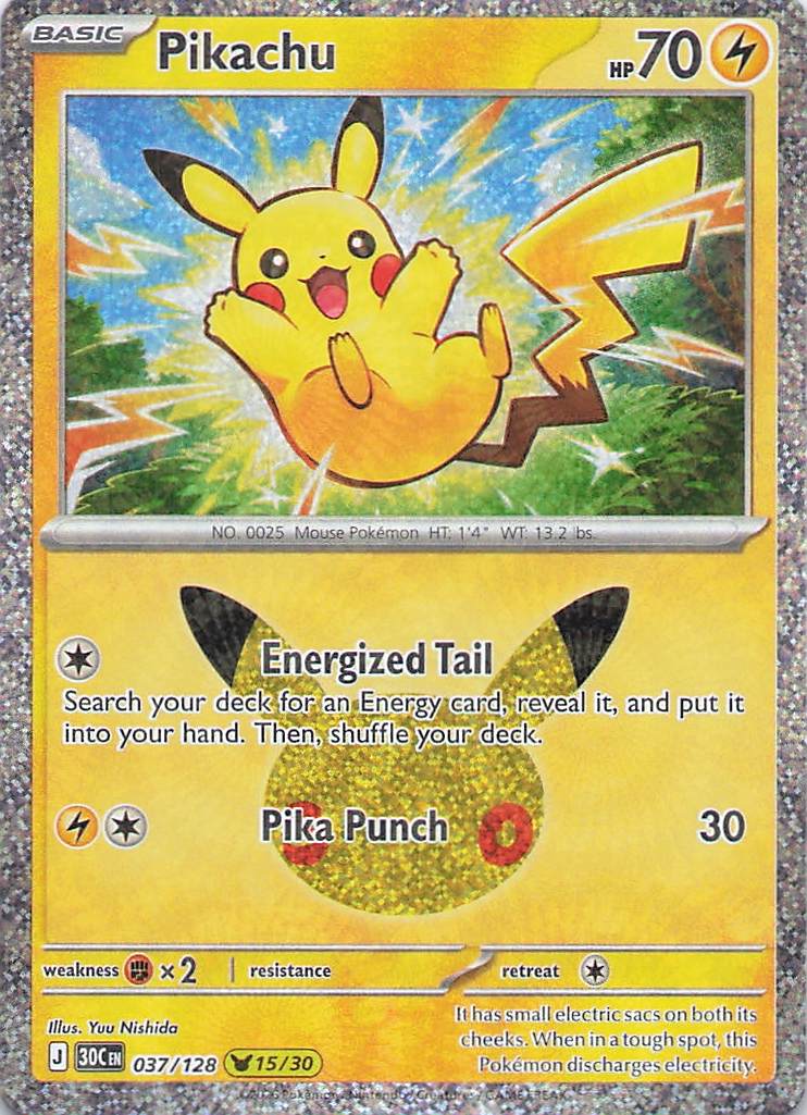 Pikachu - 037/128