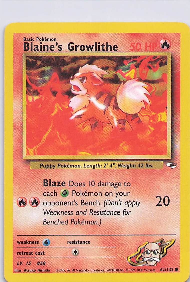 Blaine's Growlithe (62)