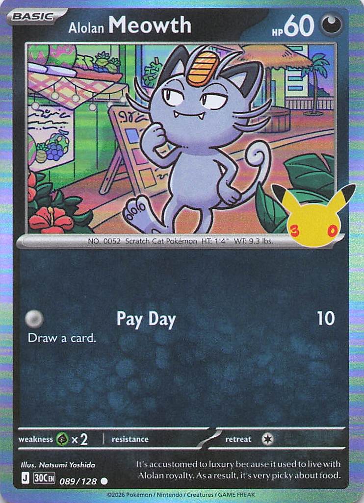 Alolan Meowth - 089/128