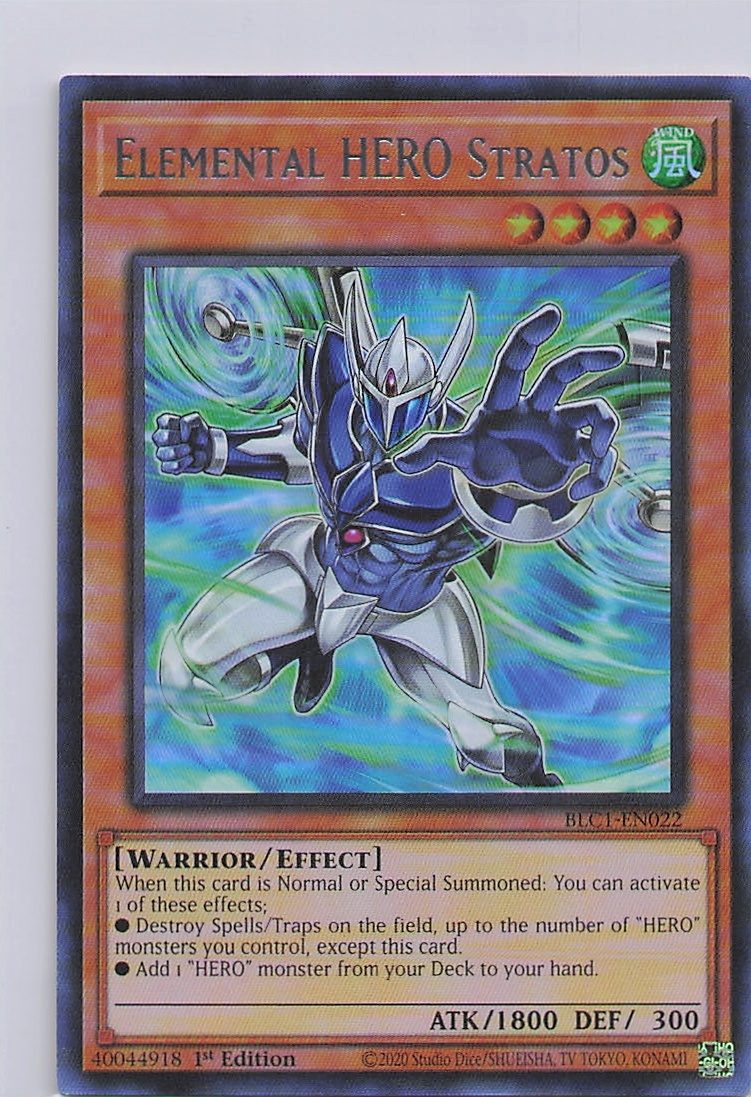 Elemental HERO Stratos (Alternate Art)