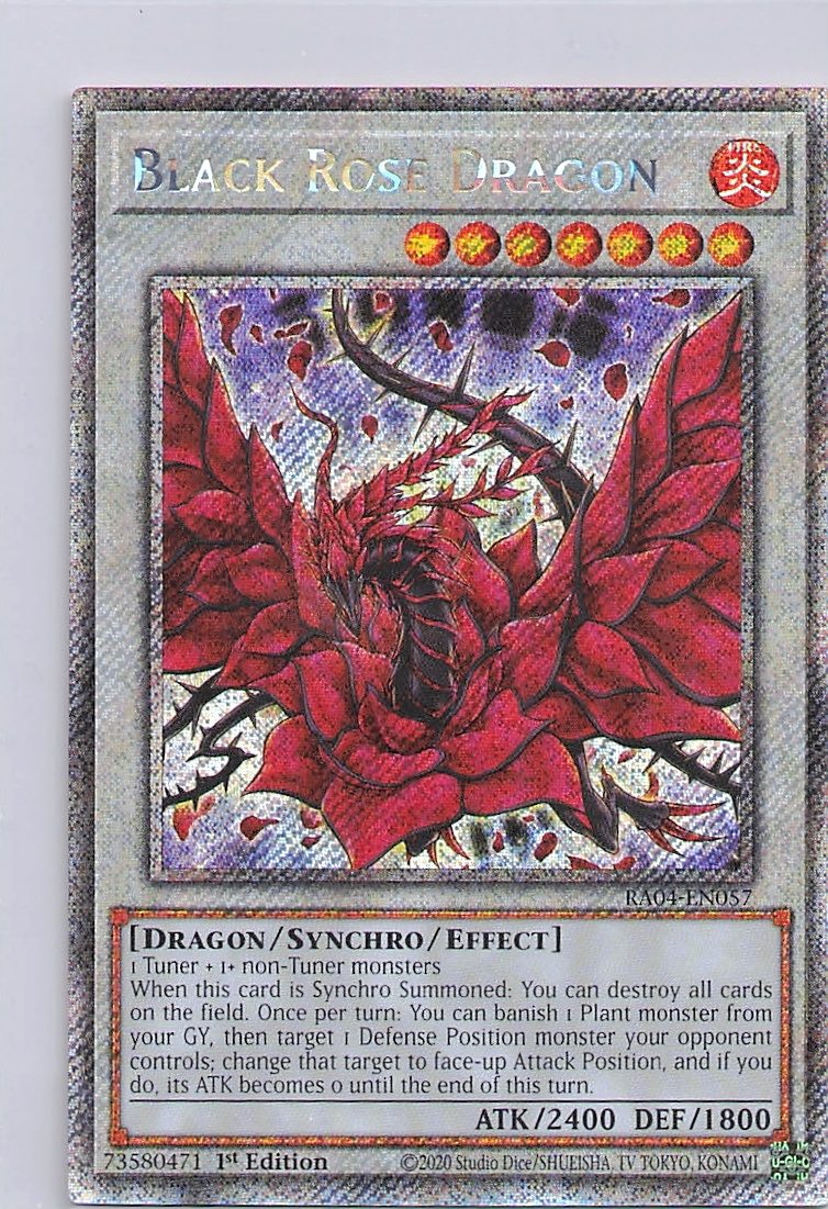 Black Rose Dragon (Platinum Secret Rare)
