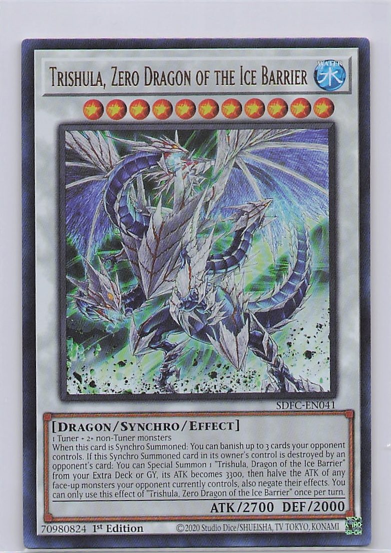 Trishula, Zero Dragon of the Ice Barrier