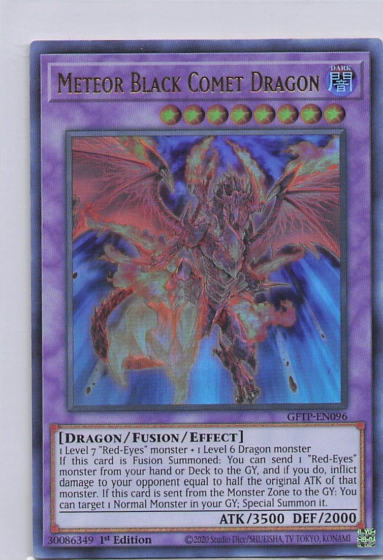 Meteor Black Comet Dragon