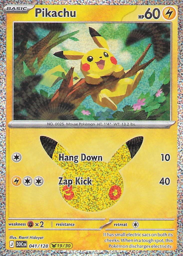Pikachu - 041/128