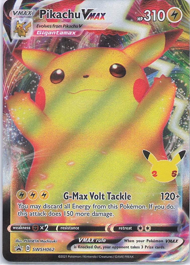 Pikachu VMAX - SWSH062