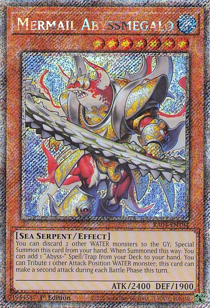 Mermail Abyssmegalo (Platinum Secret Rare)