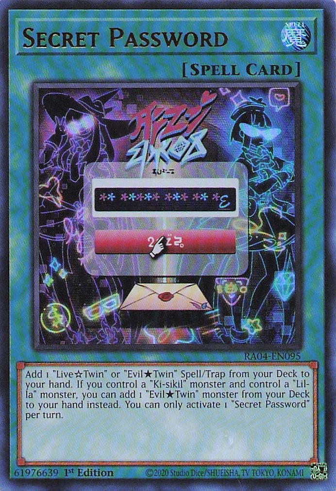 Secret Password (UR)