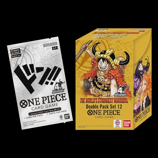 One Piece TCG: The World's Strongest Warriors - Double Pack Set Vol. 12 DP-12 (2 OP-17 Packs)